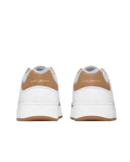 Saint Laurent White Sneakers Sl/61