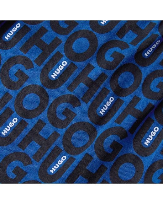 Boss Blue Casual Shorts for men