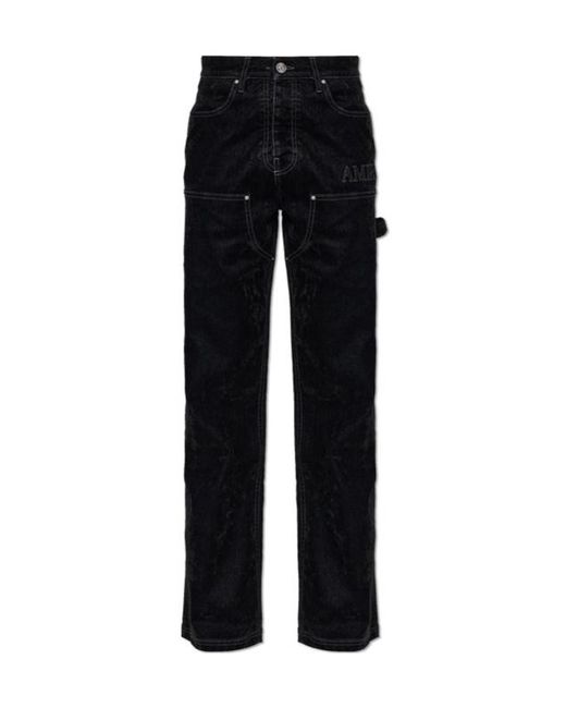 Amiri Black Multi-Pocket Jeans for men