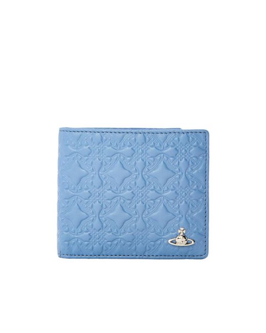 Vivienne Westwood Blue Small And Simple Wallet for men