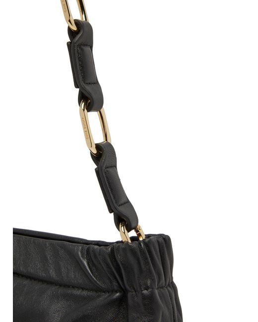 Anine Bing Black Logo Shoulder Bag