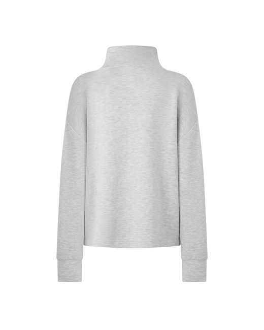 Varley Gray Casual Zip-Up Jacket