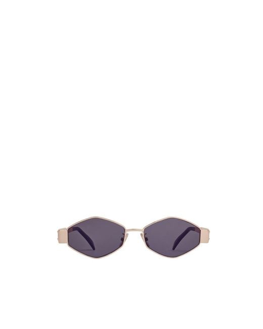 Céline White Triomphe Metal 02 Sunglasses