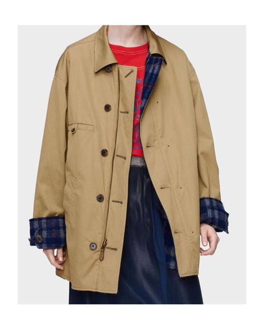 Maison Margiela Natural Reversible Caban Jacket