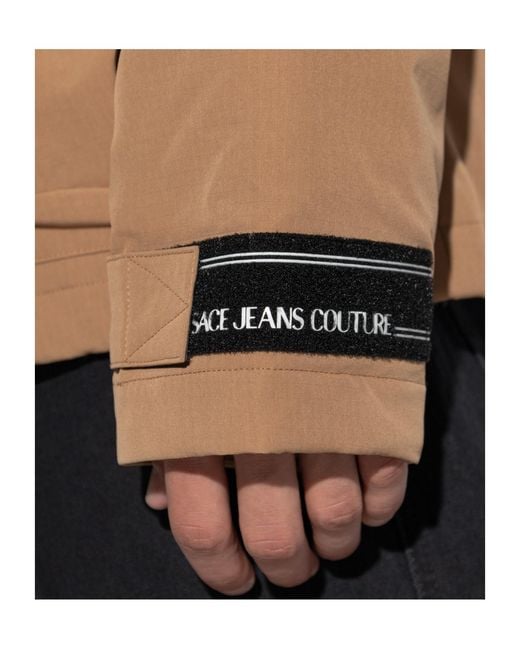 Versace Jeans Natural Couture Hooded Insulated Jacket for men