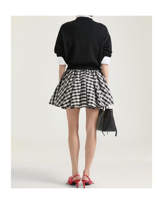Givenchy Multicolor Mini Pleated Skirt