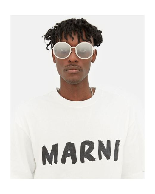 Marni White Kamiora Mine Argento for men