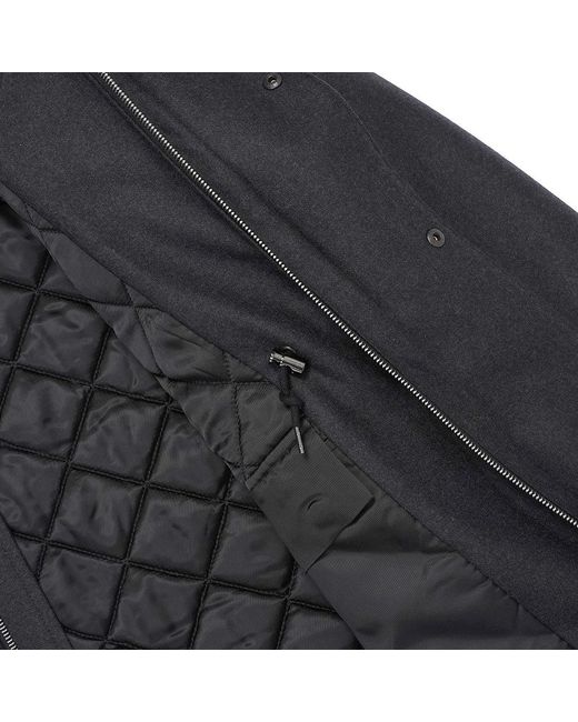 Auralee Blue Long Sleeve Jacket for men