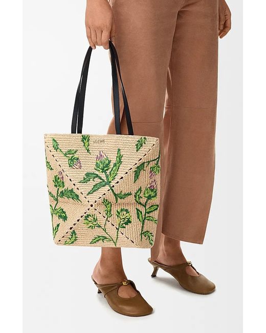 Loewe Metallic Medium Puzzle Fold Tote Bag