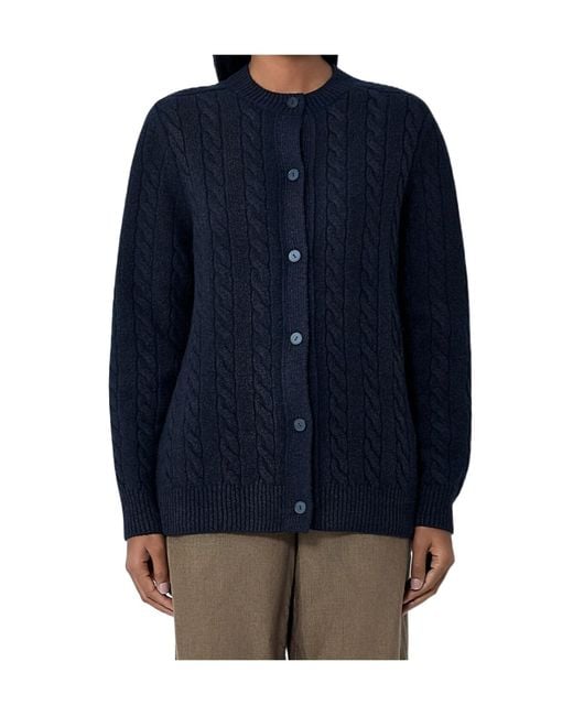 The Row Blue Loneke Cardigan