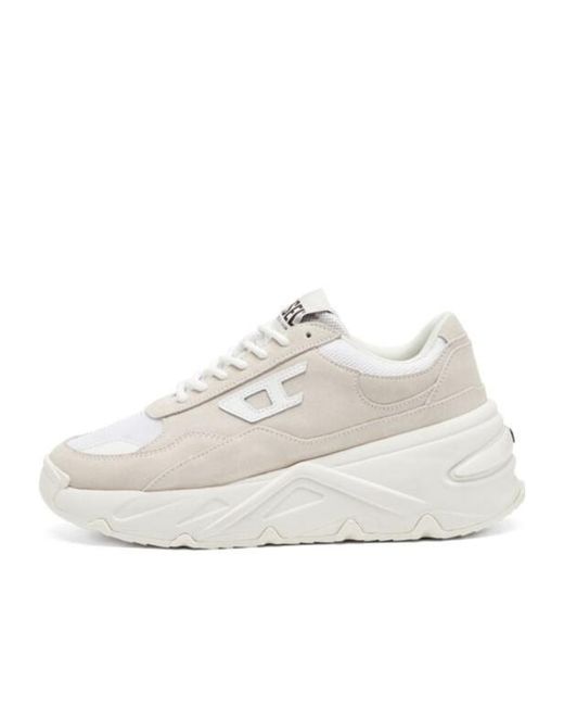 DIESEL White S-Savannah Sneakers