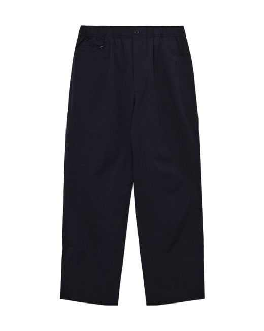 Norse Projects Blue Elastic Waist Casual Pants for men