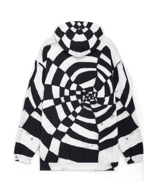 Céline Black Artist Print Hoodie for men