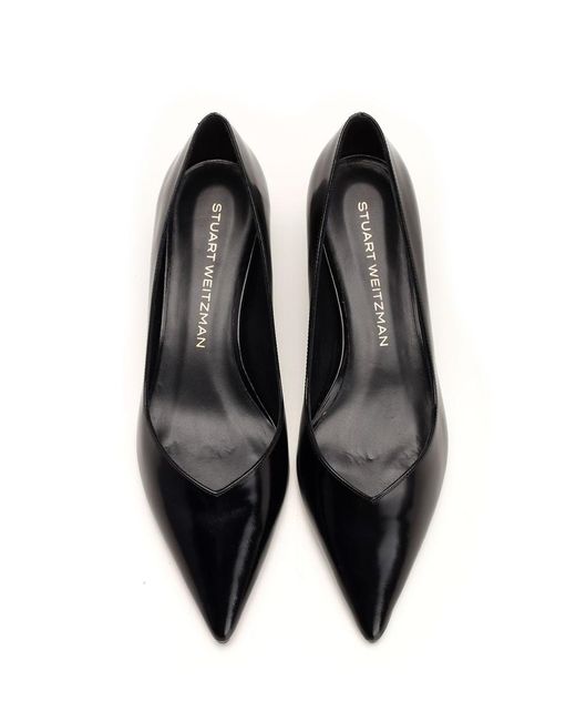 Stuart Weitzman Black 'Eva' High Heels