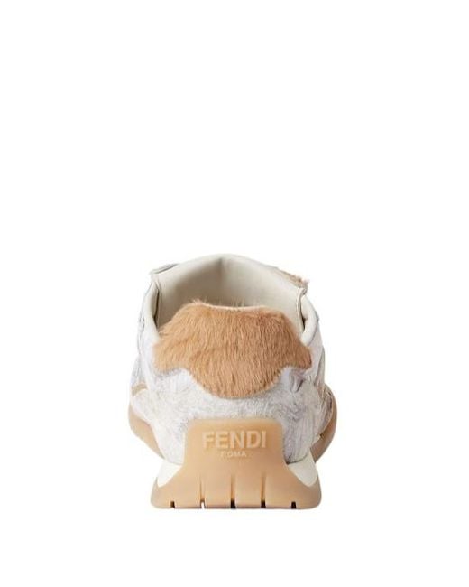 Fendi Natural Sneakers