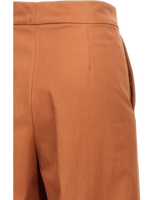 Dries Van Noten Brown 'Pamplona' Cotton Pants