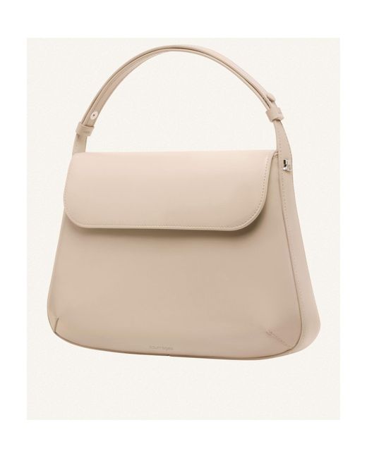 Courreges Natural Flip Handbag