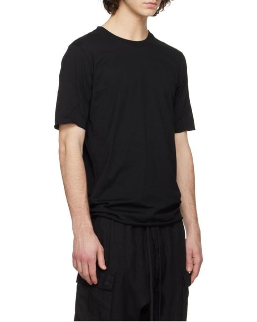 Thom Krom Black T-Shirt for men