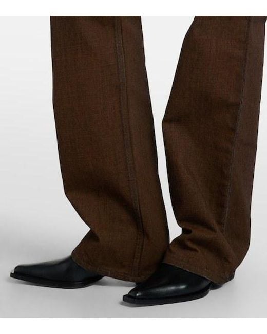 Calvin Klein Brown Straight Jeans