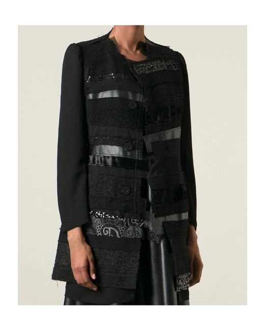 Junya Watanabe Black Single Breasted Blazer