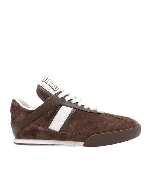 Chloé Brown Chloé Kick Sneakers