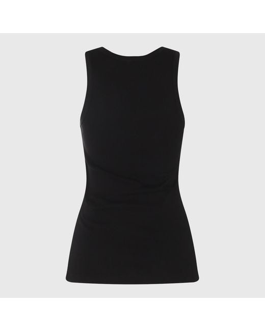 Pinko Black Cotton Top