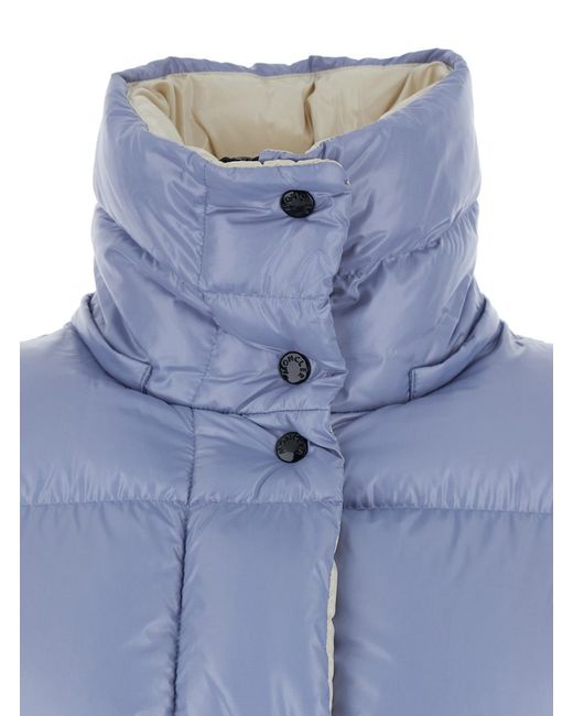 Moncler Gray Parana Hooded Down Jacket