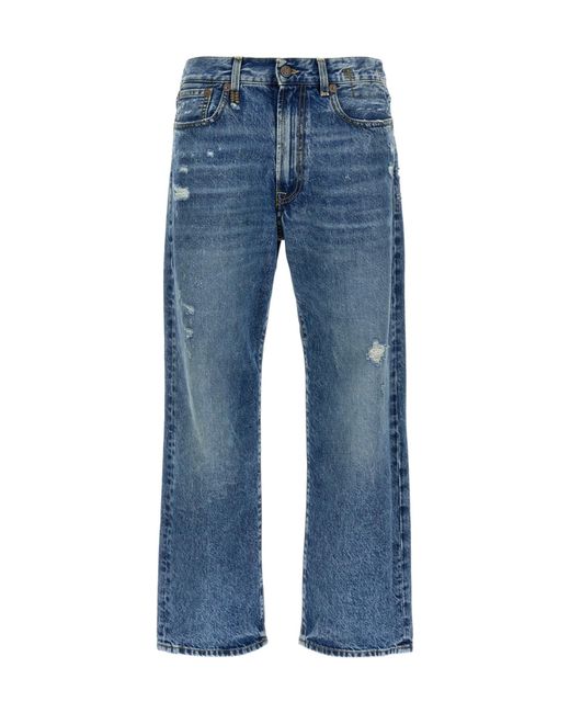R13 Blue Belt-Loop Jeans