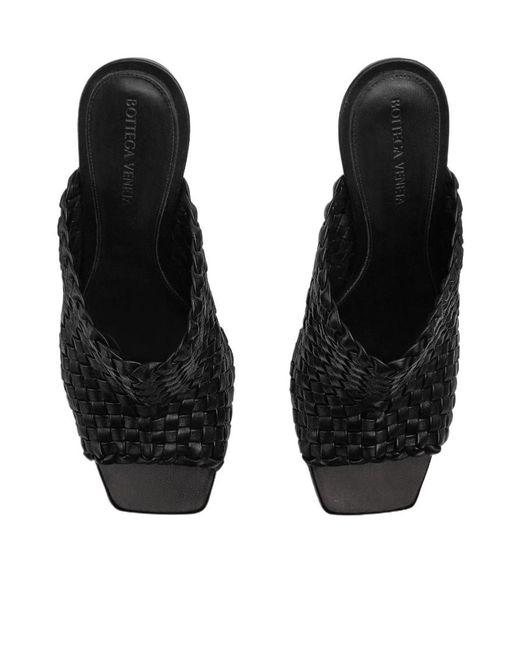 Bottega Veneta Black Knot Mules