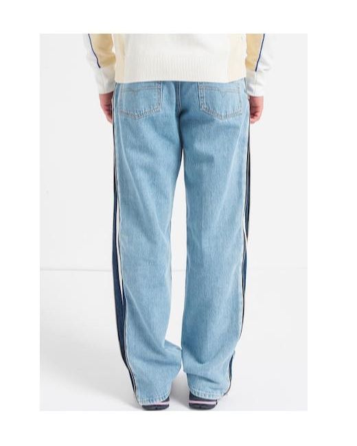 DIESEL Blue Relaxed Straight-Leg Jeans for men