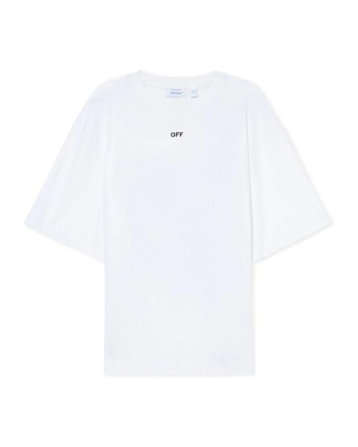 Off-White c/o Virgil Abloh White 3D Spray Arrow Skate T-Shirt for men