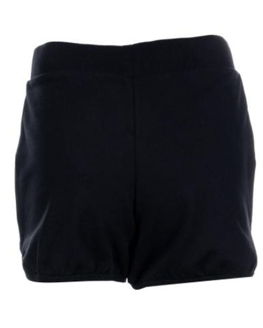 Moschino Black Casual Lettered Shorts
