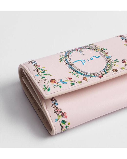 Dior Pink Iviera Glycine Wallet