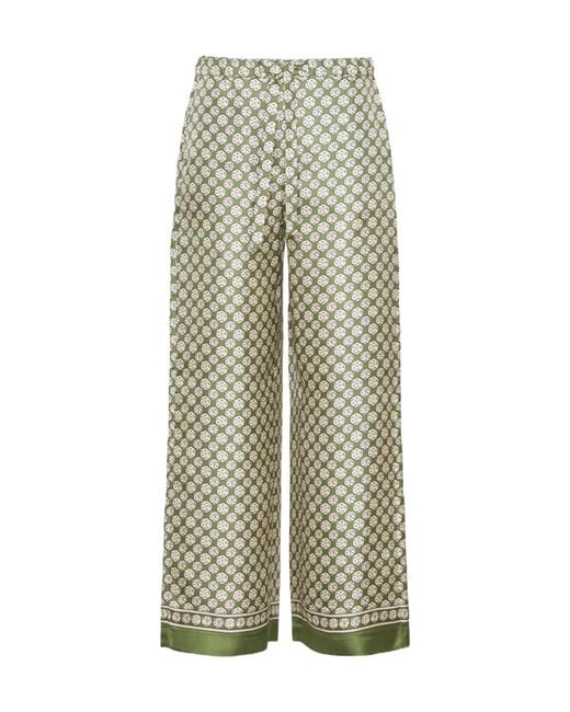 Max Mara Multicolor Drawstring Casual Pants