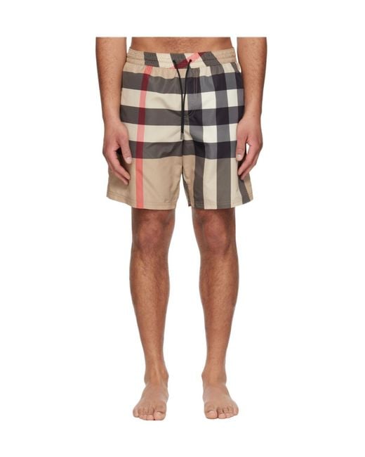 Burberry Multicolor Guildes Swim Shorts for men