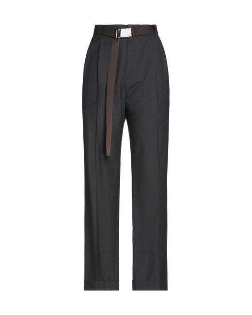 Brunello Cucinelli Black Comfortable Zipup Pants