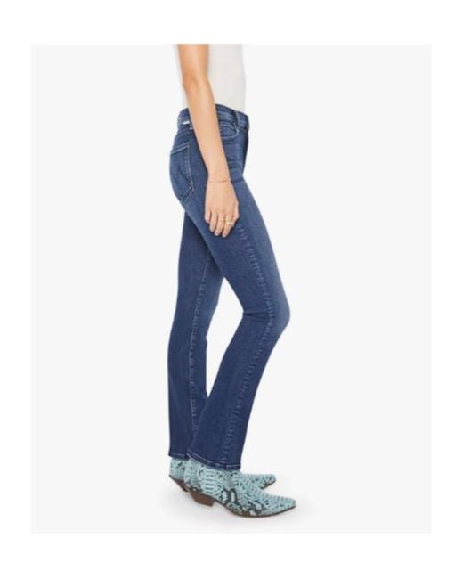 Mother Blue The Rascal Skimp Jeans
