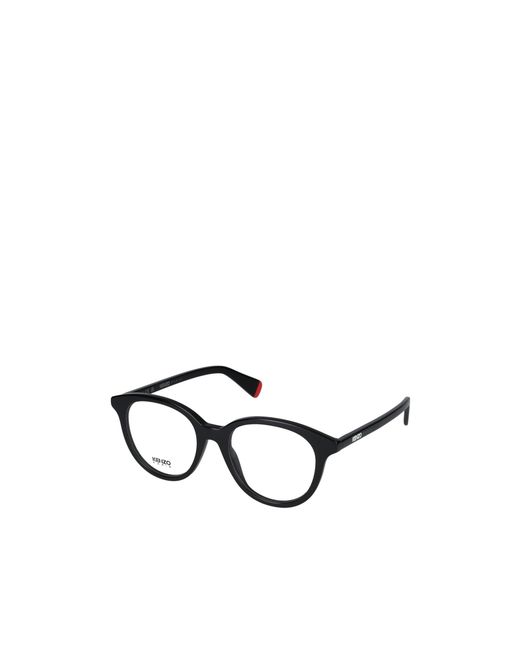 KENZO White Round Frame Glasses