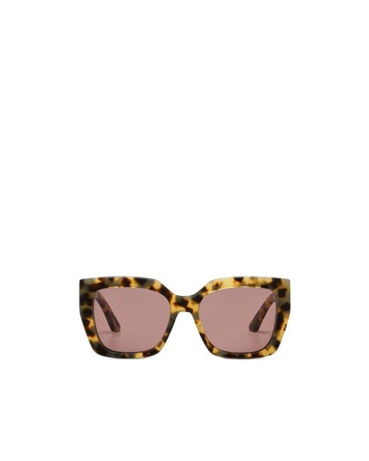 Dior Pink Eyewear Square-Frame Sunglasses