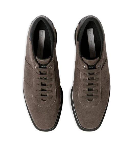 Stella McCartney Brown Elyse Platform Derby Shoes
