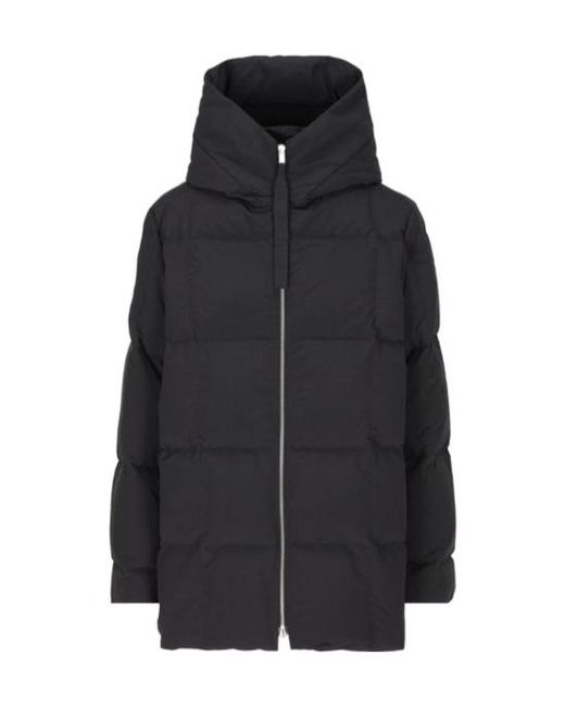 Jil Sander Black Quilted Down Jacket