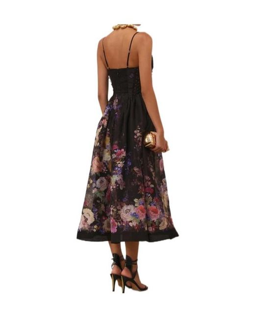 Zimmermann Multicolor Luna Beaded Picnic Dress