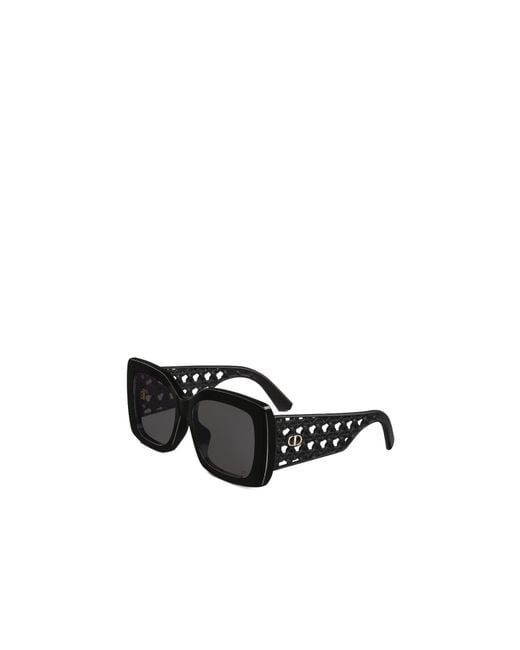 Dior Black Eyewear Square-Frame Sunglasses