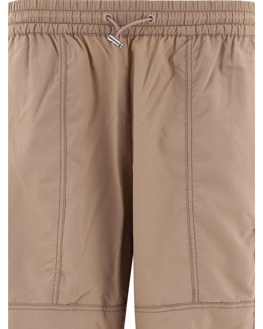 Ugg Natural Drawstring Waist-Edge Casual Pants