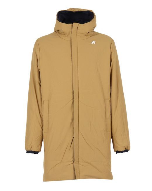 K-Way Blue Jacob St Warm Reversible Jacket for men