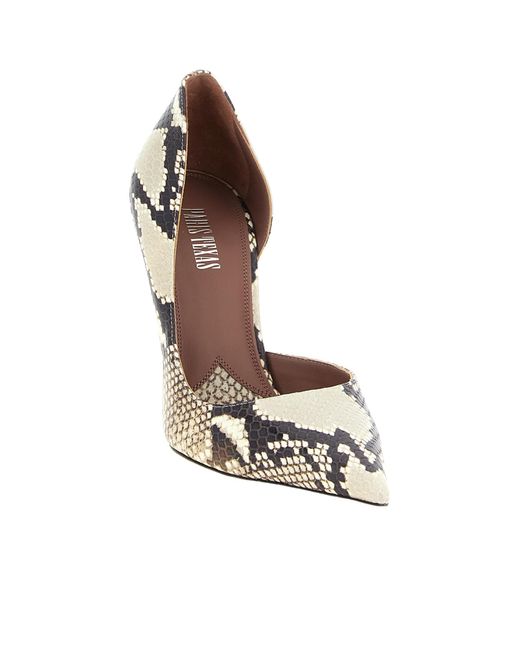 Paris Texas Metallic Printed Vera Pumps