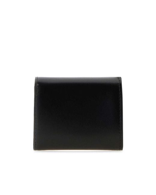 A.P.C. Black Envelope Leather Wallet