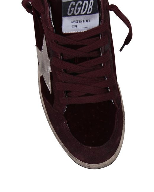 Golden Goose Deluxe Brand Brown Ballstar Lace-Up Sneakers