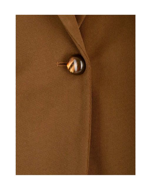 Forte_forte Brown Mannish Jacket