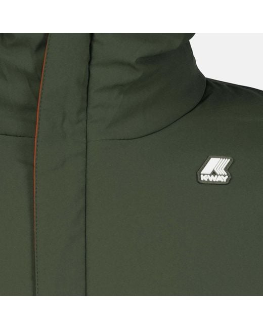 K-Way Orange Double-Sided Casual Jacket for men